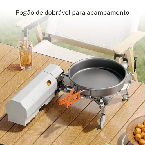 Fogão a Gás para Acampamento 2600W Portátil
