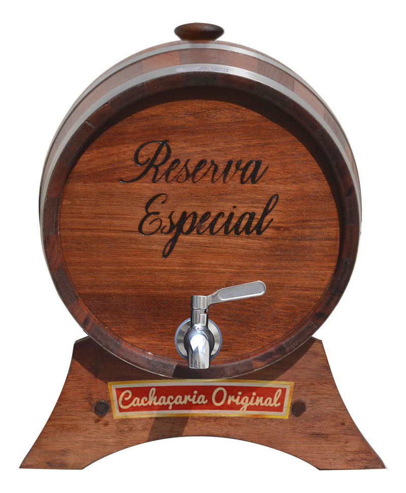 Barril De Jequitibá 20 Litros - (Personalizamos nome)