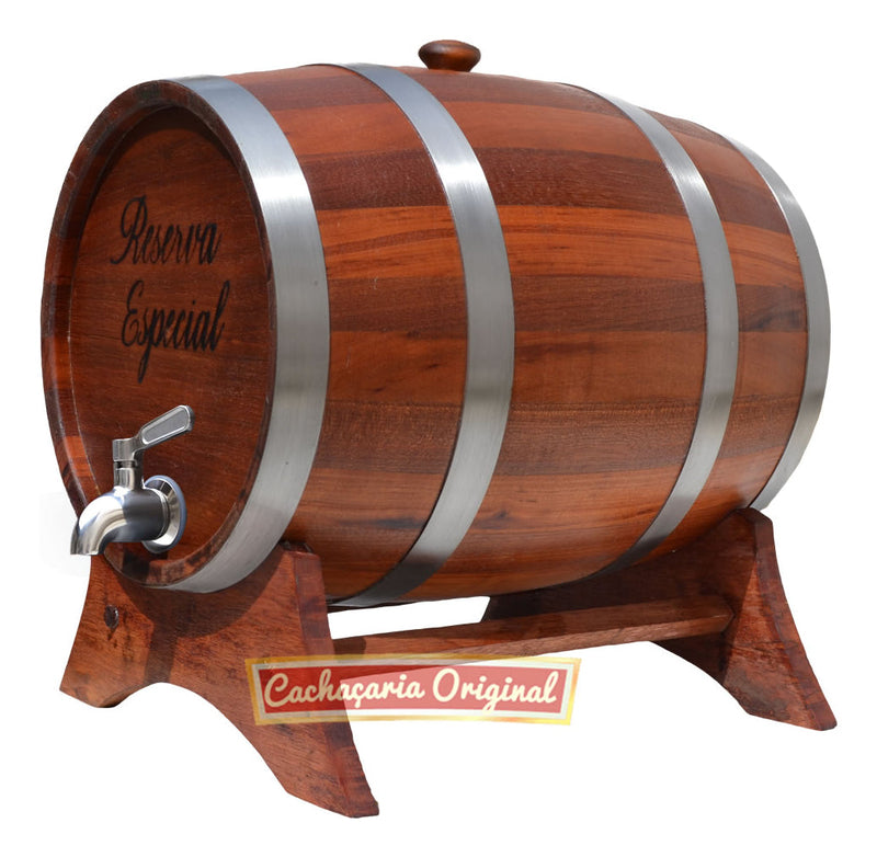 Barril De Jequitibá 20 Litros - (Personalizamos nome)