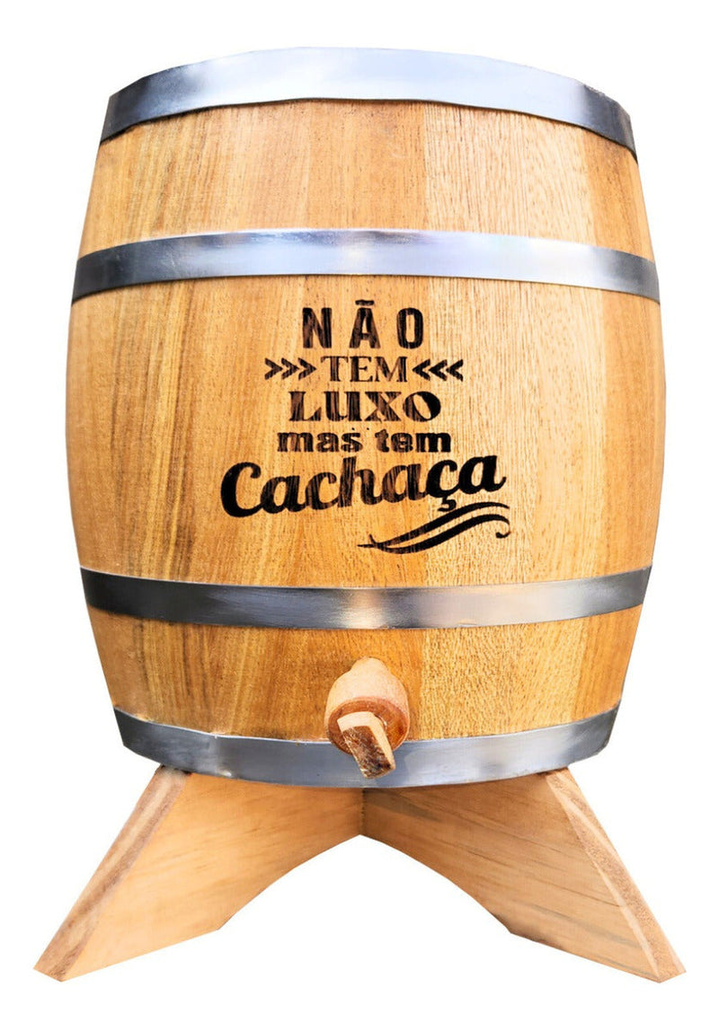 Barril Corote Cachaça Amburana 3L - (Personalizamos nome)