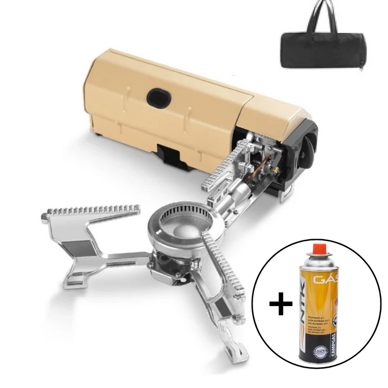 Fogão a Gás para Acampamento 2600W Portátil