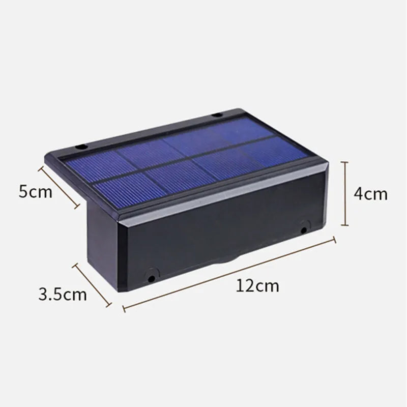 Kit Lâmpadas Solares Impermeável com Sensor