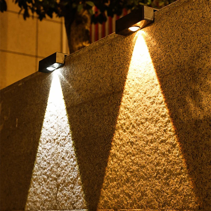 Kit Lâmpadas Solares Impermeável com Sensor