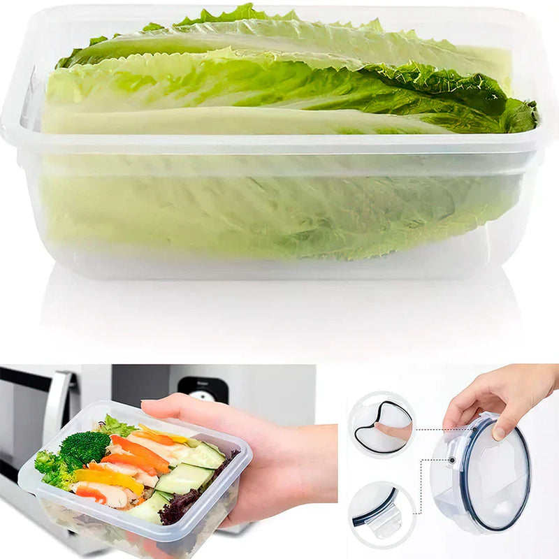 EcoFresh™ - Kit 24 Potes Herméticos + Brindes Exclusivos