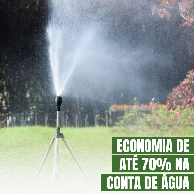 Tripé 360º para Irrigação Automática: Máxima Economia e Alta Pressão