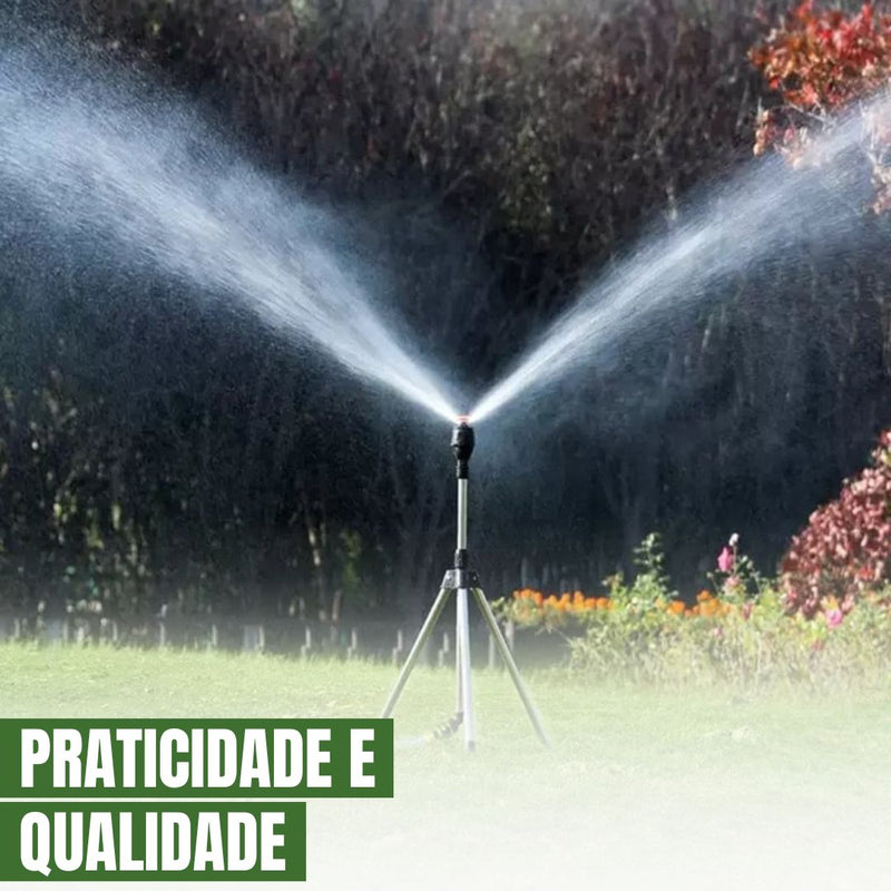 Tripé 360º para Irrigação Automática: Máxima Economia e Alta Pressão
